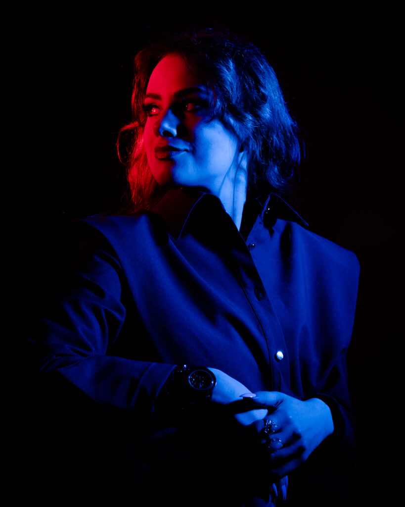 Portret studyjny kobiety 